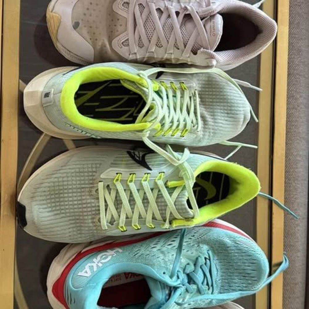 Nike running shoes (two pairs) 7 1/2 and 8